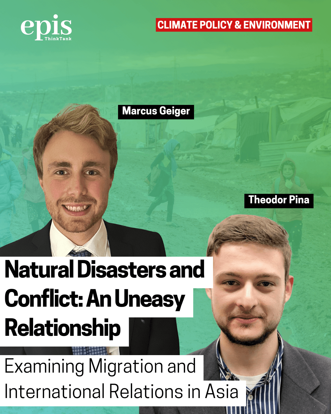 Natural Disasters and Conflict: An Uneasy Relationship