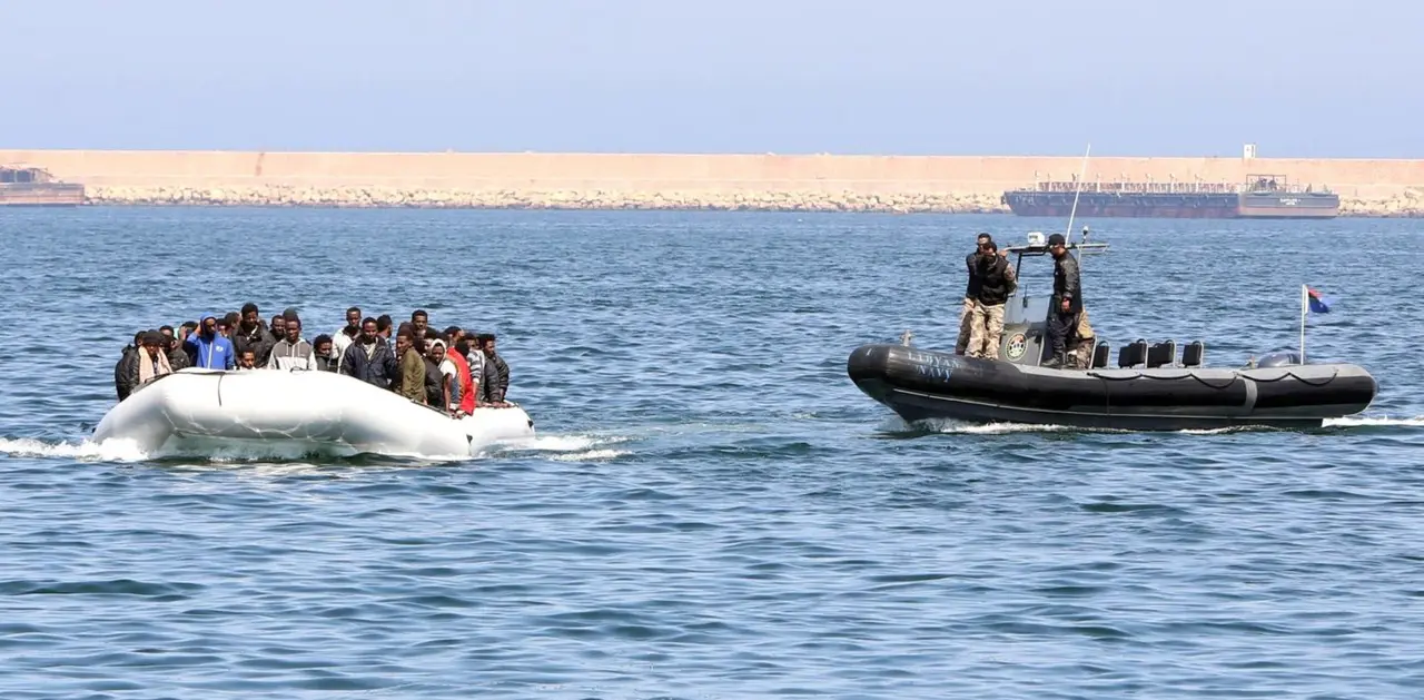 Migrants/refugees intercepted by Libyan navy