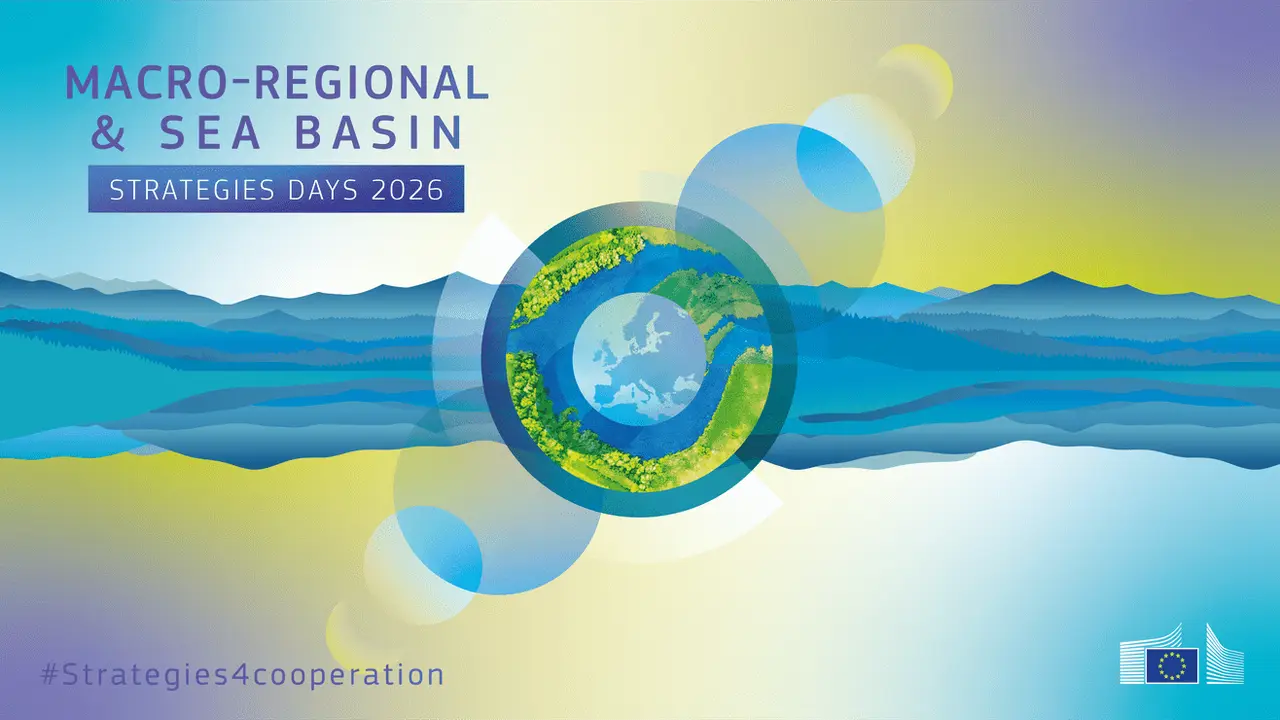 Macro-Regional & Sea Basin Strategies Days 2026 event banner, 1-2 July 2026.