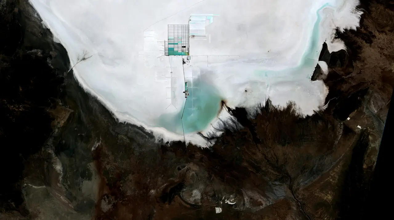 Lithium mine in Bolivia